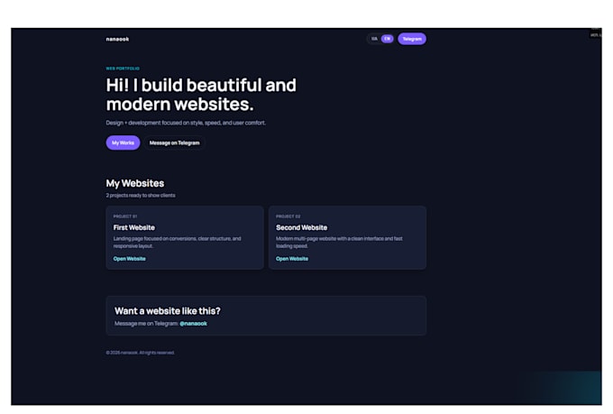develop a modern responsive website using ai tools